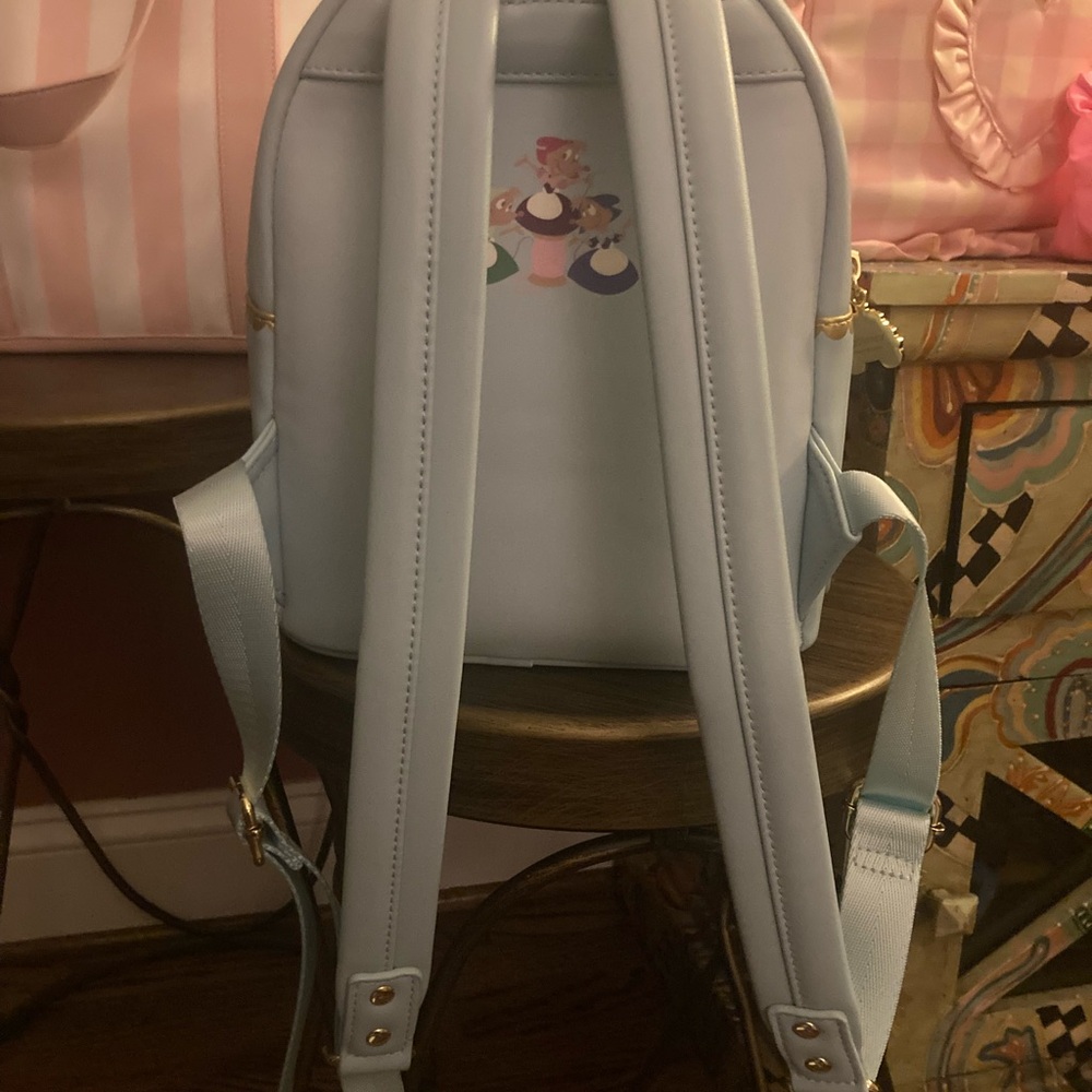 Loungefly 70th Anniversary Cinderella Backpack- NWOT - Picture 4 of 8
